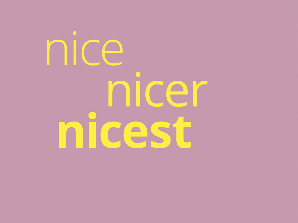 Nicest Font